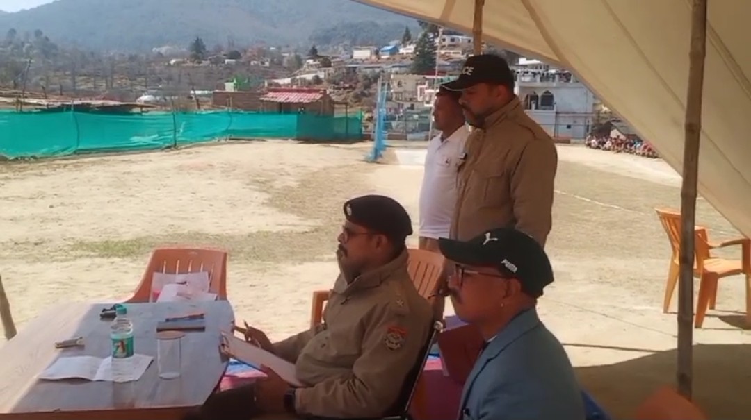 भारी बारिश के चलते पुलिस भर्ती परीक्षा निरस्त 2 मार्च को की जाएगी संपन्न