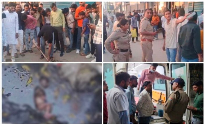मानवता हुई शर्मसार.. क्या.बेटी ने ही बेटी को जन्म देने के बाद नाले मे फिकवा दिया. या फिर कुछ और है माज़रा पुलिस करे जाँच