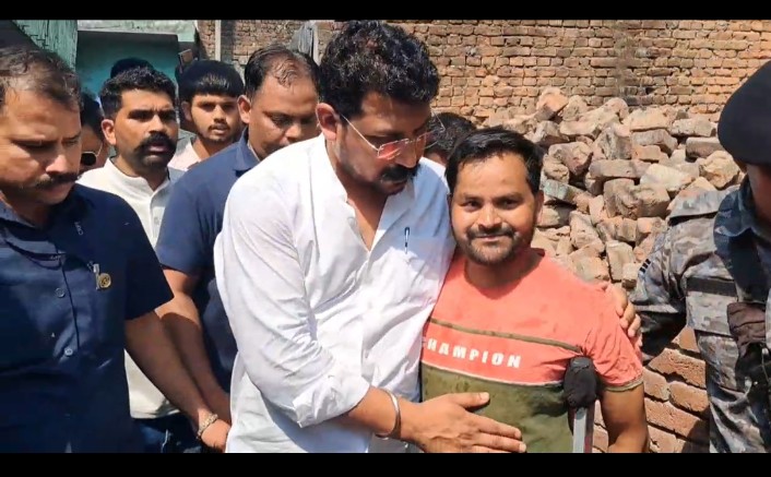नगीना सांसद का हरिद्वार दौरा।आतंकी हमले पर चंद्रशेखर आजाद का बड़ा बयान
