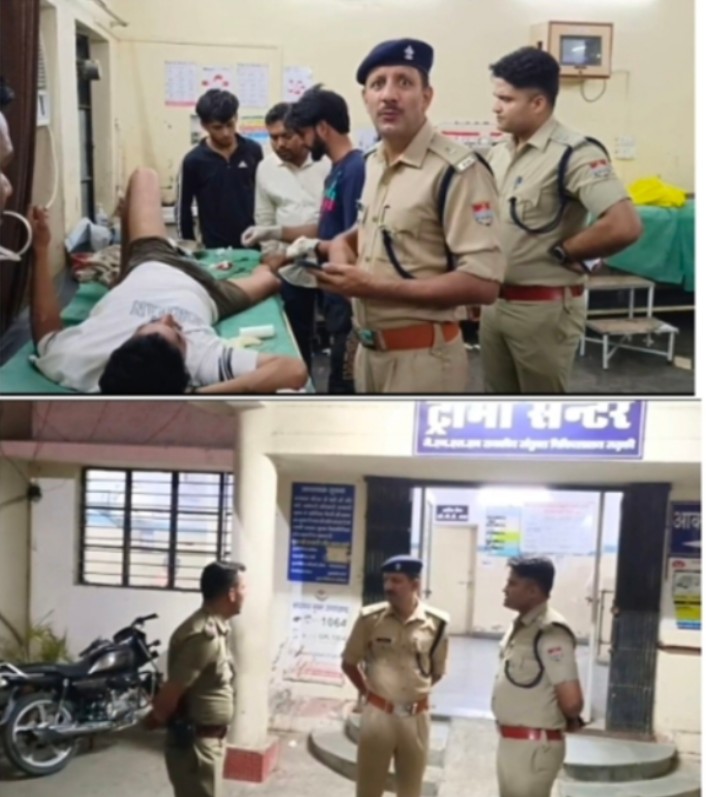 पुलिस बदमाश की मुठभेड़ मे करोंदी निवासी रोहित राणा को लगी पैर मे गोली
