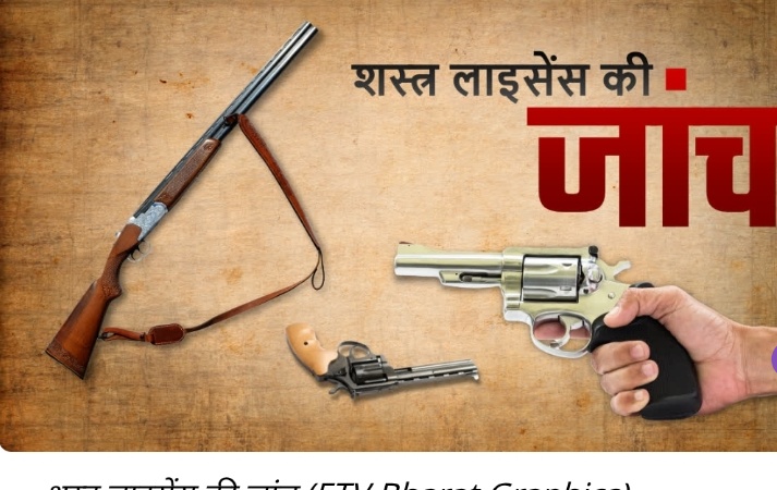 उतराखंड में 2015 के बाद टांसफर हए सभी शस्त्र लाइसैंस की होगी, जांच    STF न डीएम से मांगी सूची